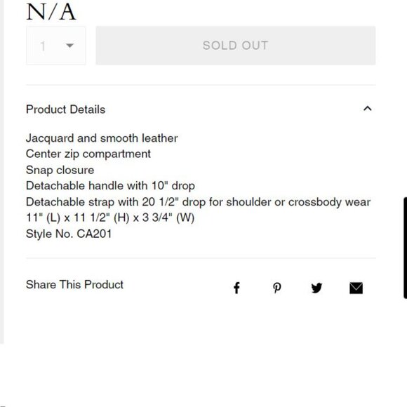 2-Fer Mollie Bucket Bag in Colorblock w/matching wallet - Picture 11 of 14